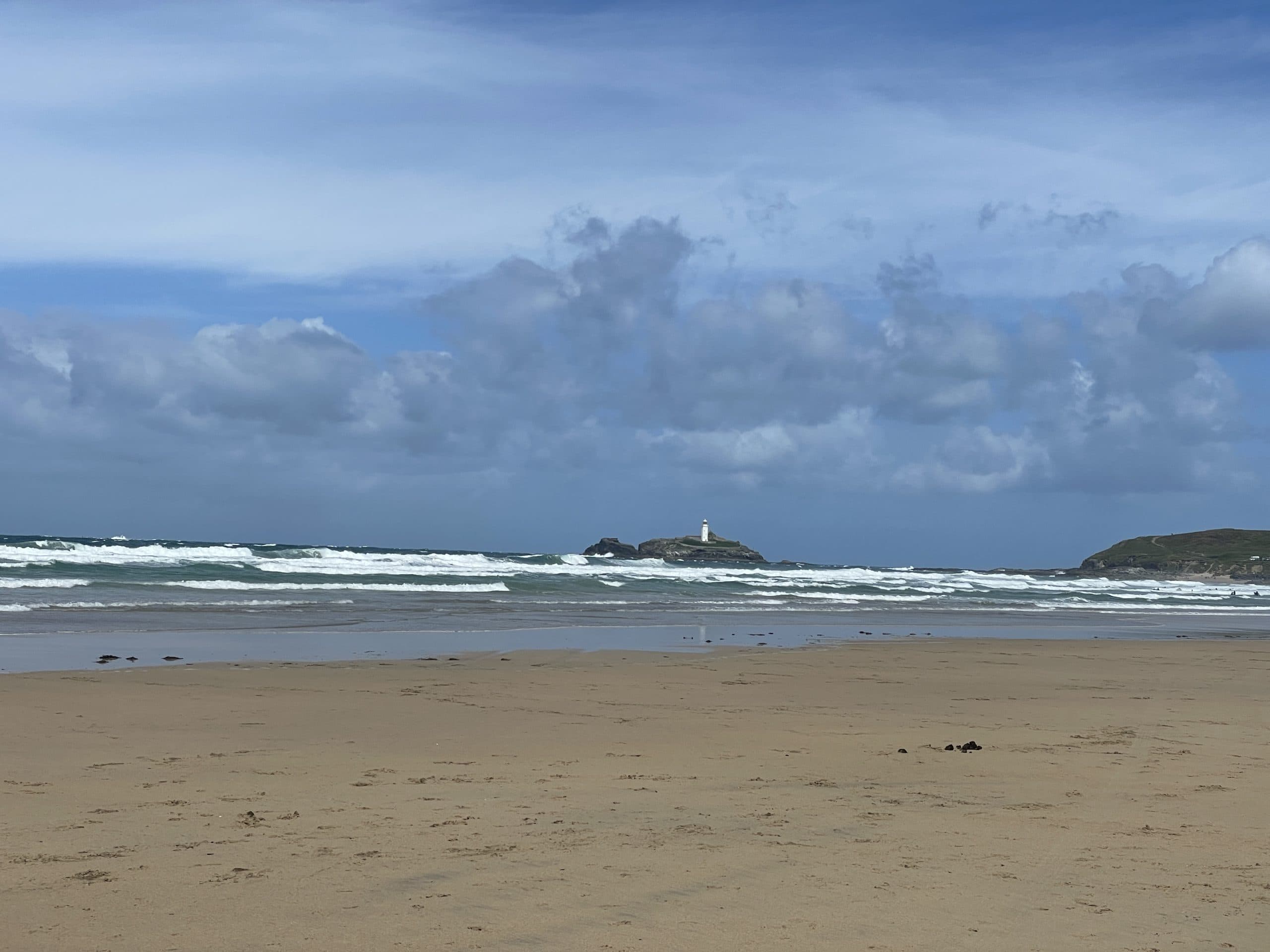 Gwithian Beach waves